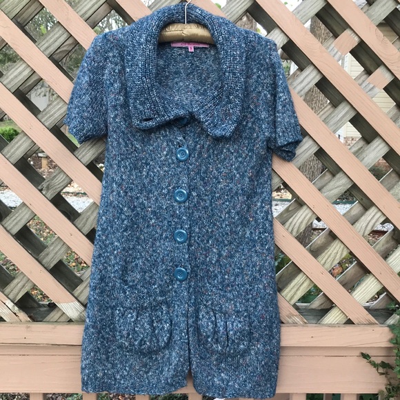 CI SONO LONG BUTTON UP SWEATER - Picture 1 of 8